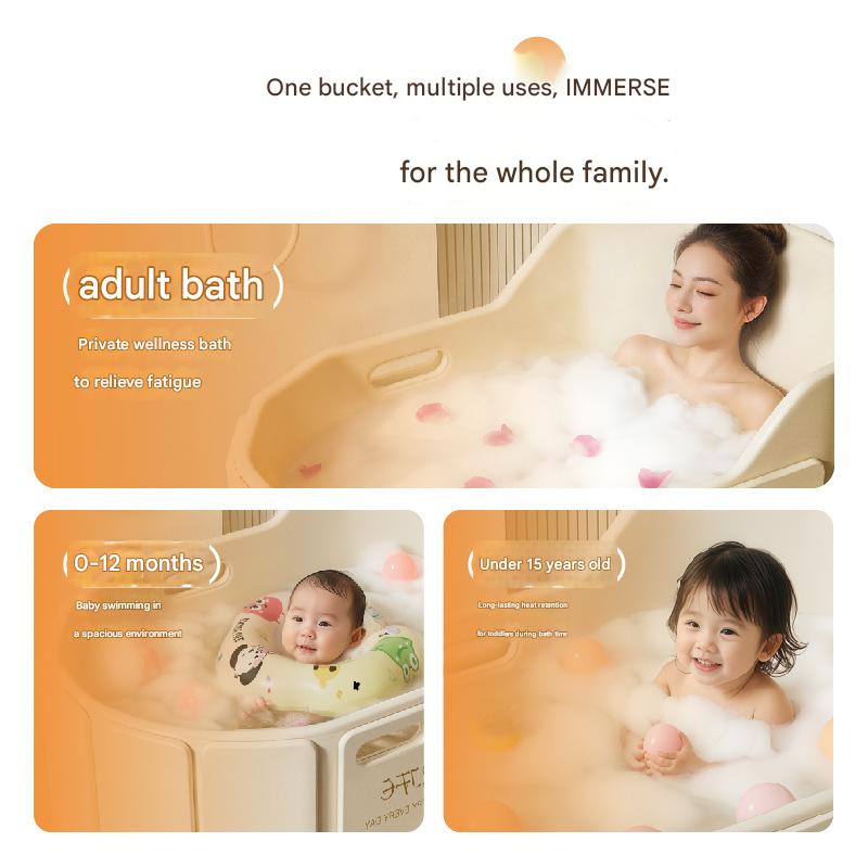 Portable Foldable Bathtub