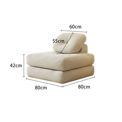 Nordic Small Fabric Sofa Bed