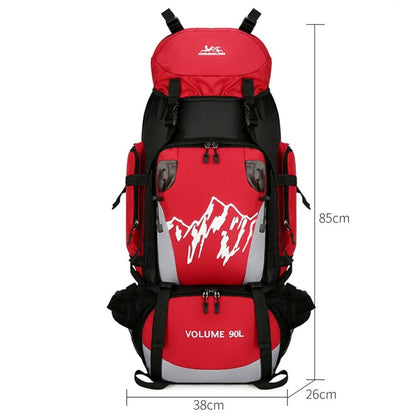 90L Large Capacity Tourism Luggage Backpack 2