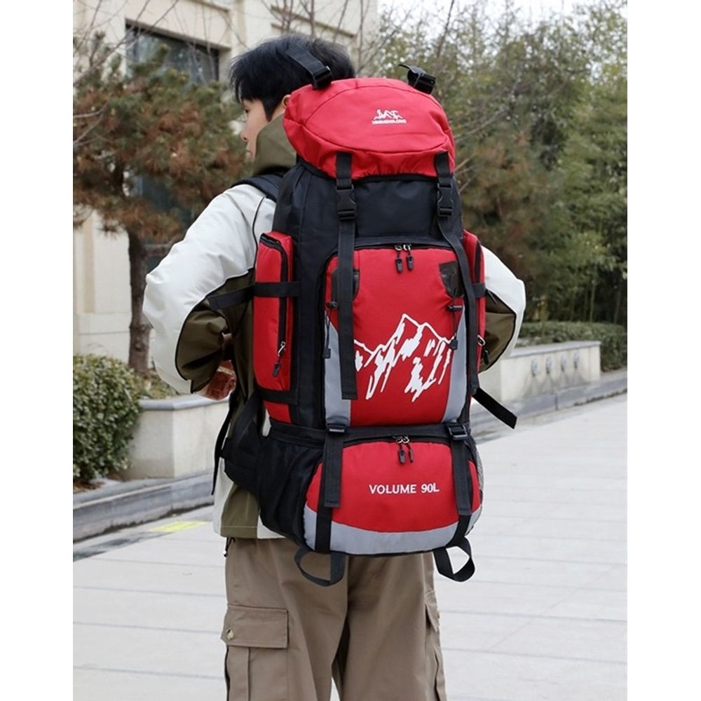 90L Large Capacity Tourism Luggage Backpack 3