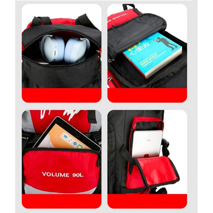 90L Large Capacity Tourism Luggage Backpack 4