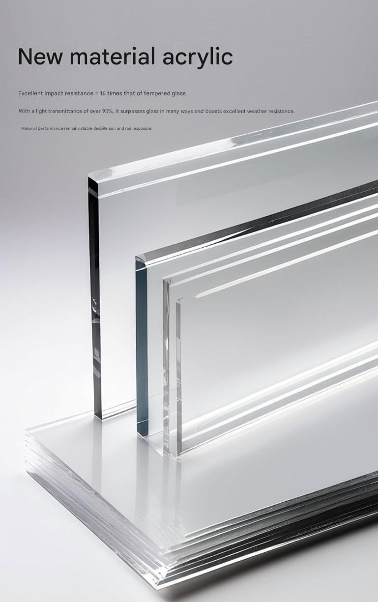 Luxury Wooden Bedside Table With Acrylic Sensor Light