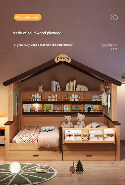 Luxury Children Tree House Bed
