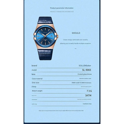 SOLLEN Dial Mechanical Men's Watch