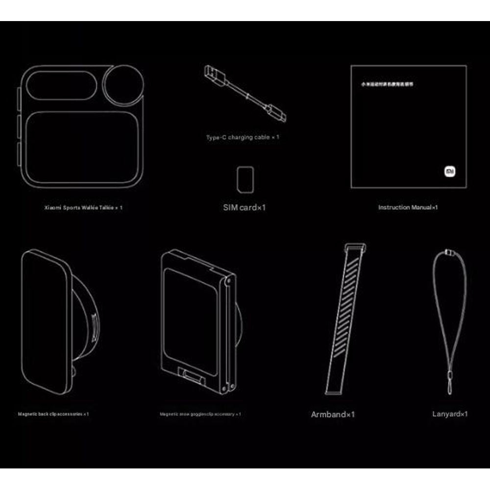 Xiaomi Mi Mini Sports Walkie Talkie 4G Full Netcom