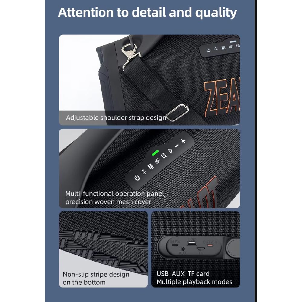 Fanatic S98 High Power 160W Bluetooth Speaker