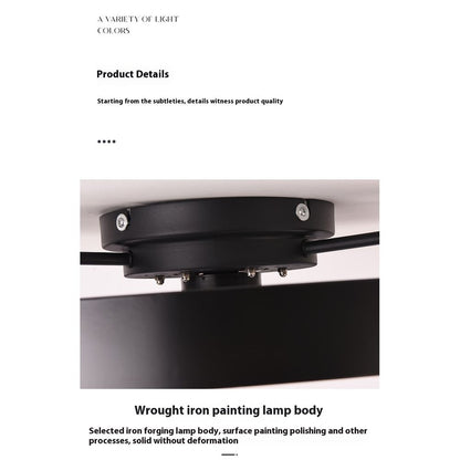 220V Ultra Thin Fan Light