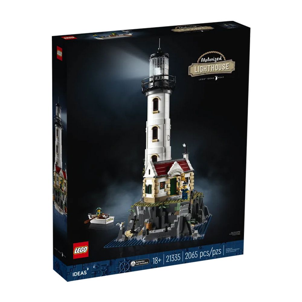LEGO 21335 Motorized Lighthouse Building Blocks Set
