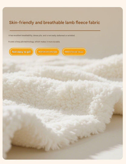 Multifunctional Folding Lambswool Sofa Bed