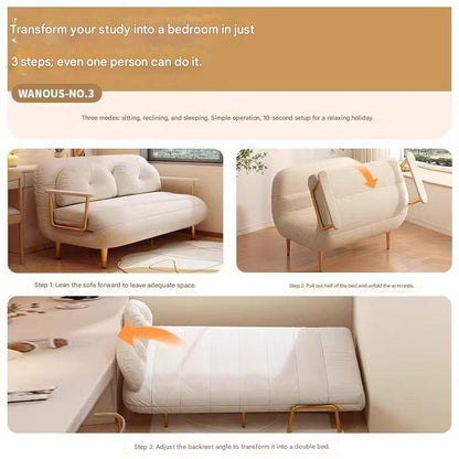 Multi Functional Foldable Double Cloud Sofa Bed