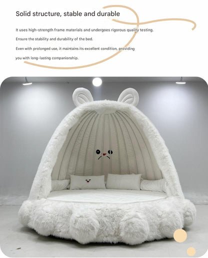 Cute Bear Shaped Canopy Bed