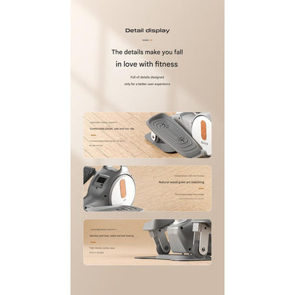 Gym Foldable Elliptical Machine with Handle