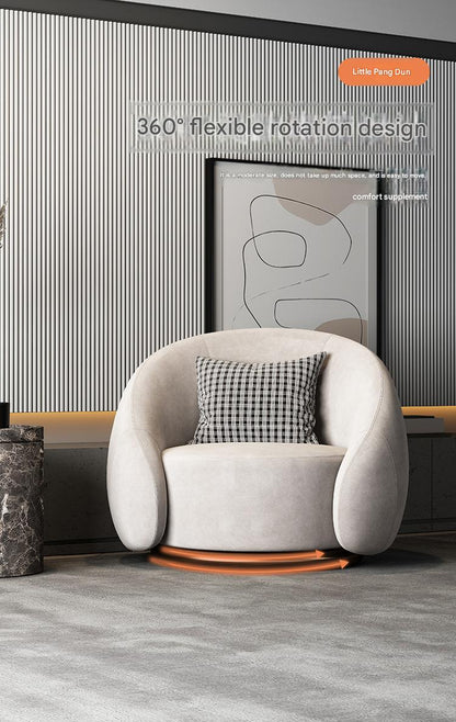 Luxury Rotating Single Seater Sofa With Deep Seating