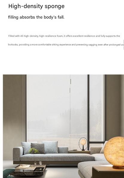 Modern Luxury Modular Fabric Sectional Sofa