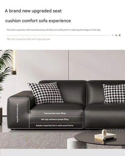 Luxury 3 Seater Leather Sofa