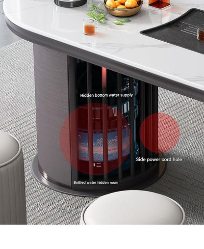 Luxury Modern Tea Table Set with Chairs