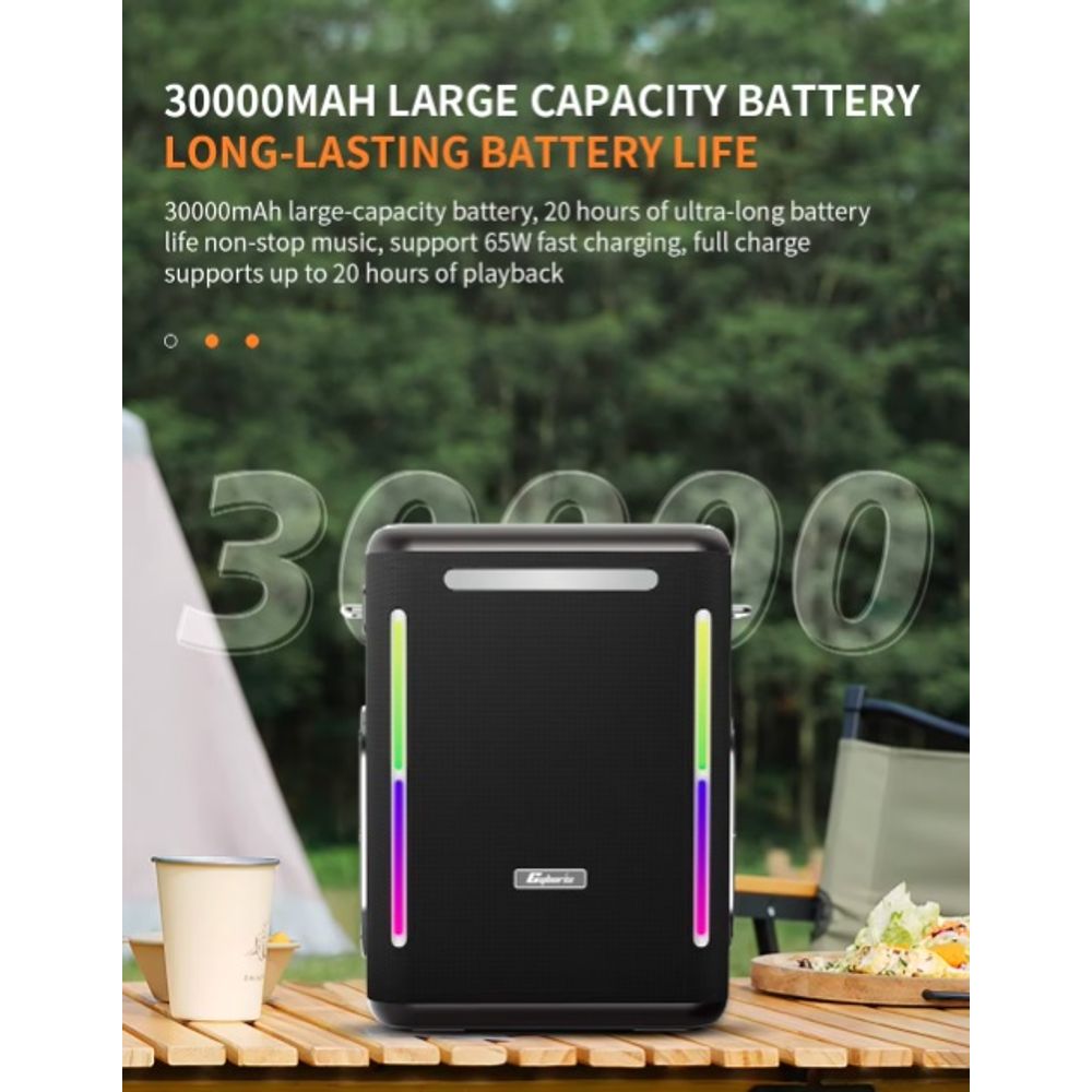 D20 Powerful 400W Super Bass Speaker