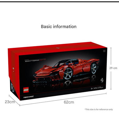 LEGO 42143 Ferrari Daytona SP3 Sports Car Model Blocks Set