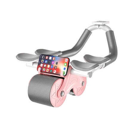 Multifunctional Automatic Abdominal Wheel with Mobile Holder