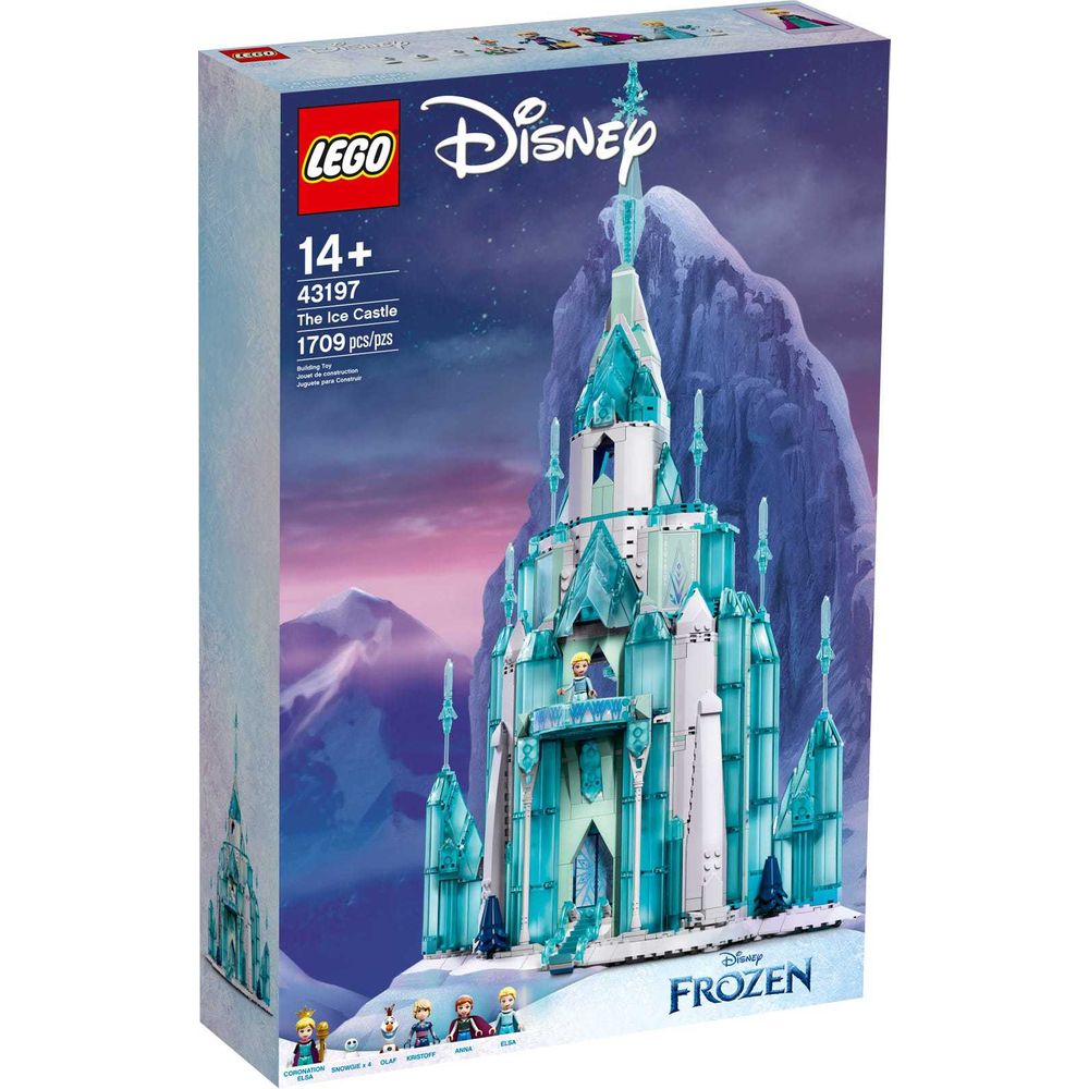 LEGO 43197 Disney Frozen Castle Building Blocks Set