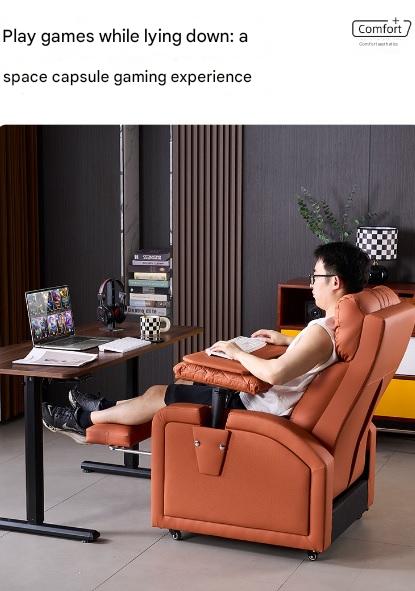 Modern Adjustable Recliner Chair with Tray Table