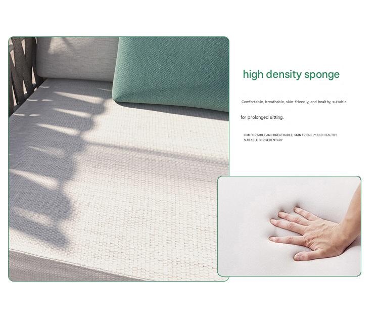 Luxury Outdoor Hanging Swing Chair Set with Cushions