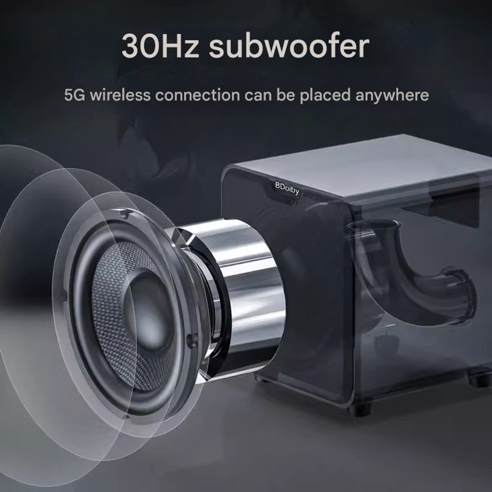 A18 Panoramic Wireless Karaoke Dolby Home Theater Set 3