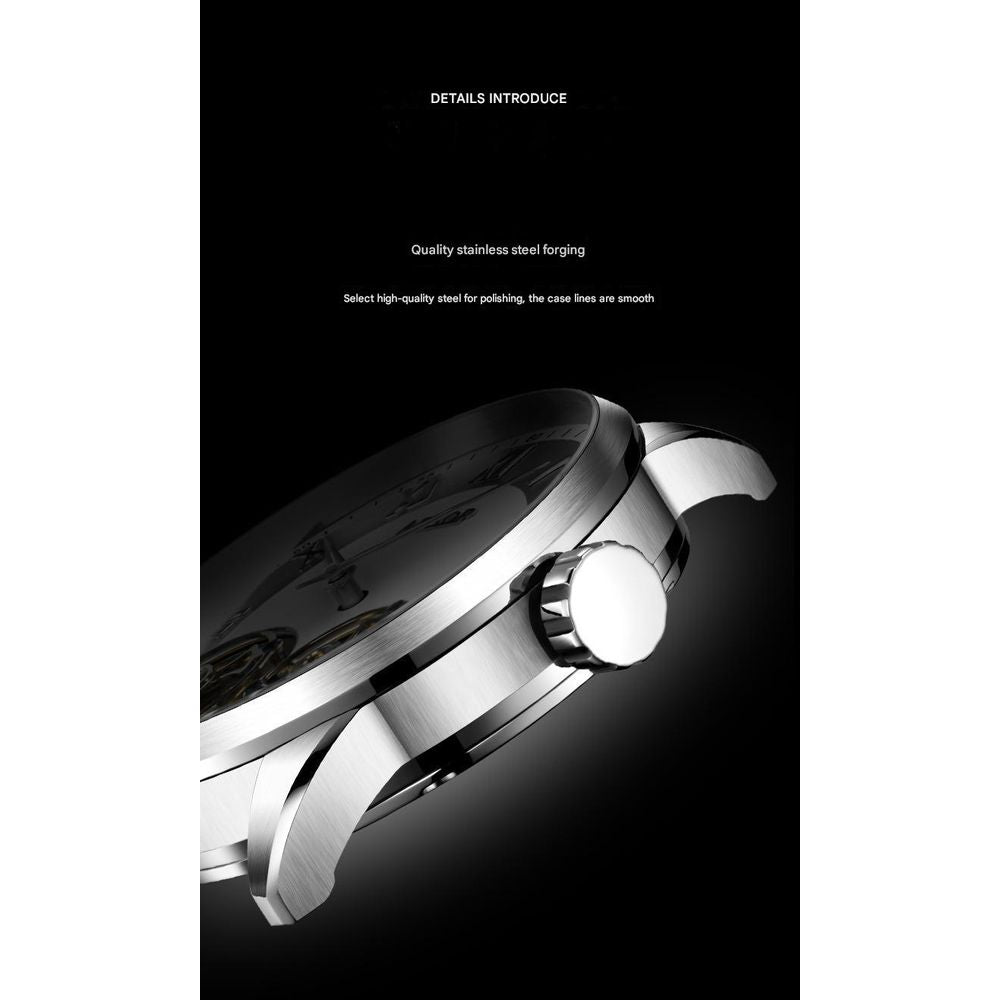 AESOP Double Tourbillon Mechanical Mens Watch 4