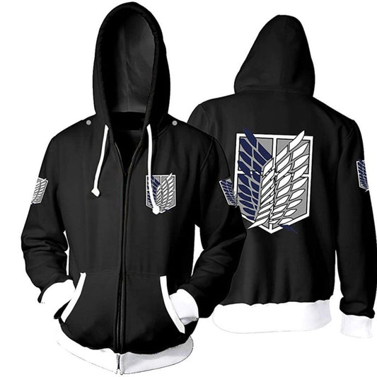 Attack On Titan 3d Printed Hoodie 1