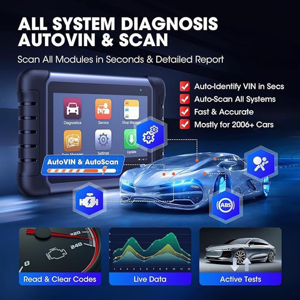 Autel MK808S Automobile Fault Diagnosis Detector Instrument 4