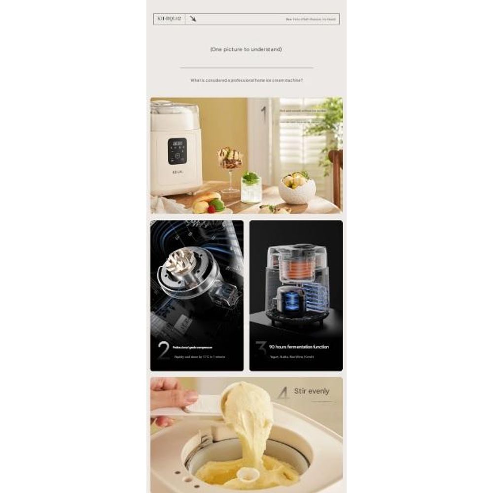 Automatic Home Ice Cream Maker 3