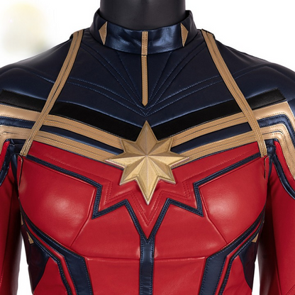 Avengers Endgame Upgraded Captain Marvel Cosplay Costume 4