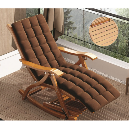 Bamboo Rocking Comfortable Sleeping Chair 1