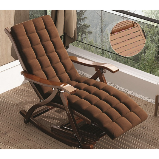 Bamboo Rocking Comfortable Sleeping Chair 2