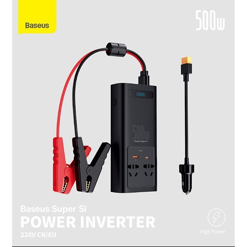 Baseus Vehicle Power Inverter 500W 1