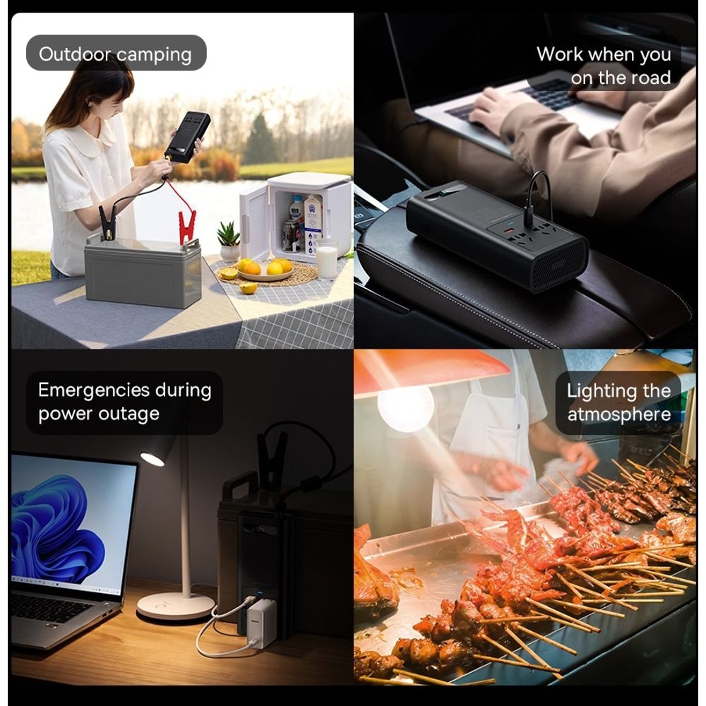 Baseus Vehicle Power Inverter 500W 4