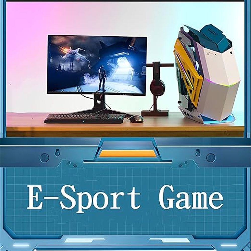 Battleship PC Gaming M-ATX CPU Cabinet Case 3