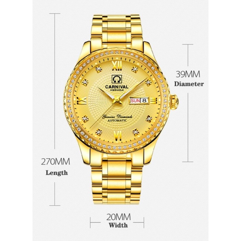 CARNIVAL 8629G Analog Watch for Men's 9