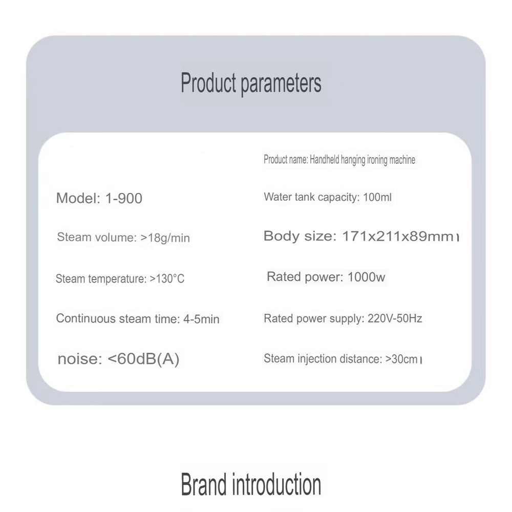 CETIS 1-900 Handheld Ironing Machine 5
