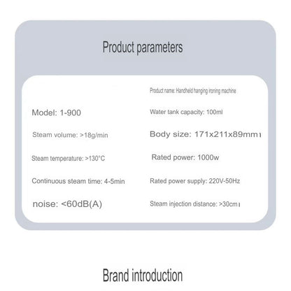 CETIS 1-900 Handheld Ironing Machine 5
