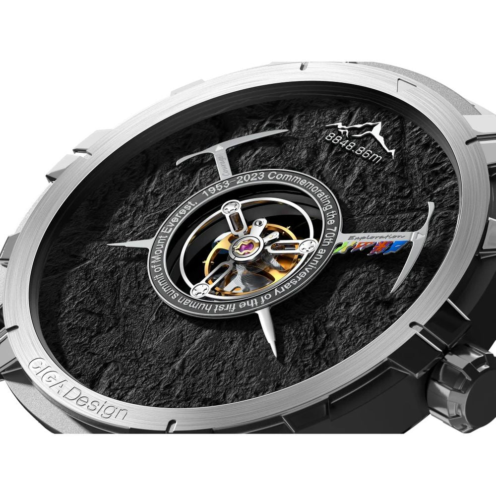 CIGA Central Mount Everest Mechanical Tourbillon Watch 4