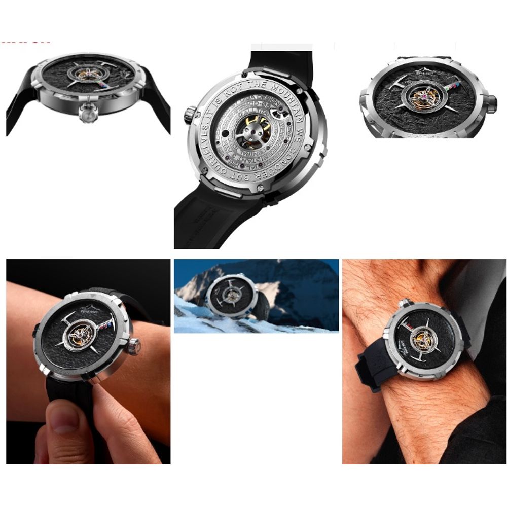 CIGA Central Mount Everest Mechanical Tourbillon Watch 5