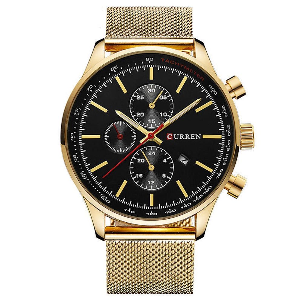 CURREN Luxury Quartz Watch 1