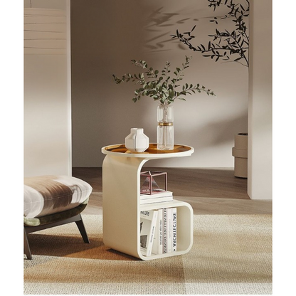 Cabinet Small Glass Sofa Side Table 5