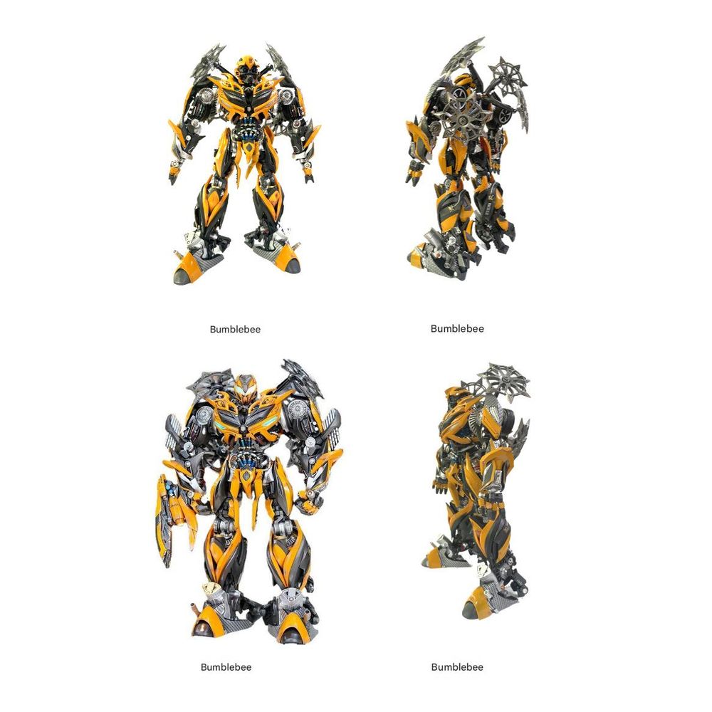 Comicave Transformers Bumblebee Alloy Action Figure 7