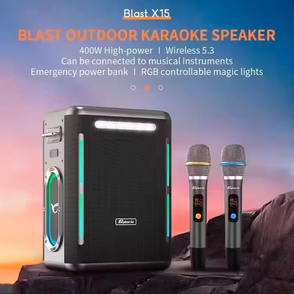 D20 Powerful 400W Super Bass Speaker 3