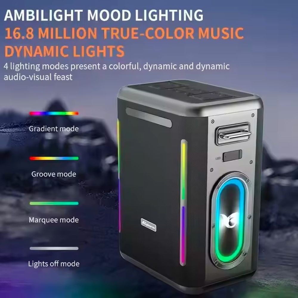 D20 Powerful 400W Super Bass Speaker 4