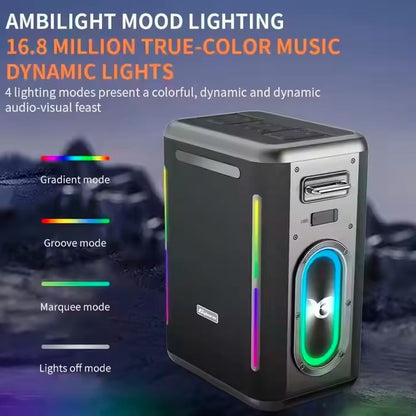 D20 Powerful 400W Super Bass Speaker 4