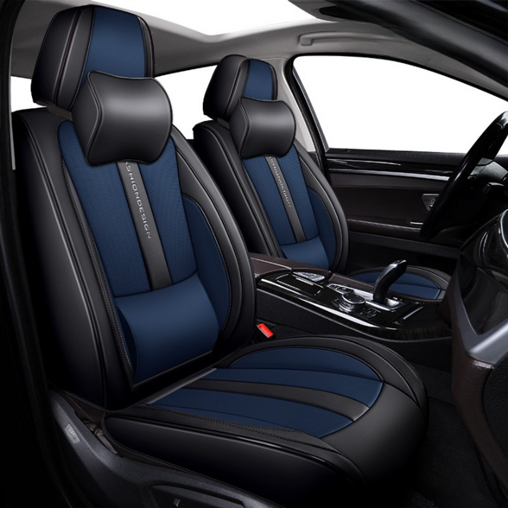 Deluxe Edition Full Leather Car Seat Cover 2