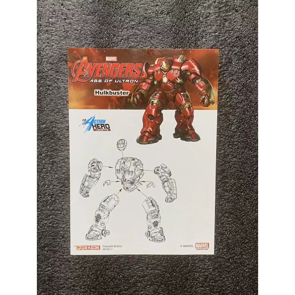 Dragon 1/9 Iron Man Mark 44 Hulk Buster Action Figure 4